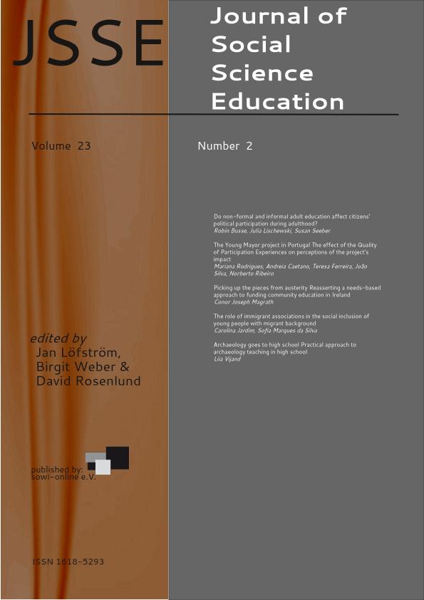 					View Vol. 22 No. 2 (2023): Assessment and National Exams in Social Studies and Social Sciences
				